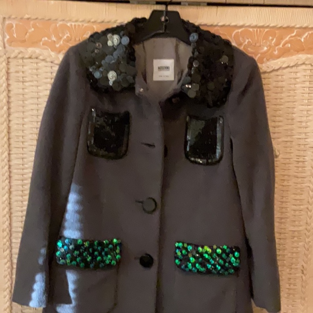 Amazing Moschino cheap and chic Vintage Coat EUC - Picture 8 of 16